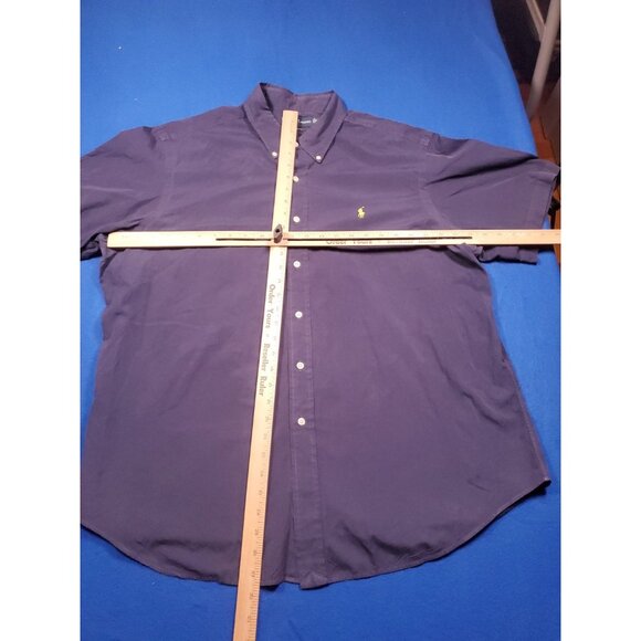 Ralph Lauren  Classic Fit Men's Size XXL button Down Short Sleeve Shirt - Picture 5 of 16